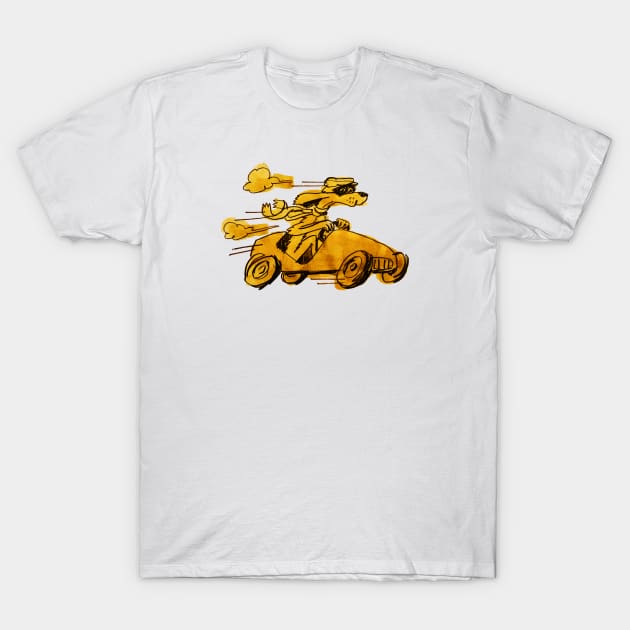 Go dog go! T-Shirt by Kenny Routt